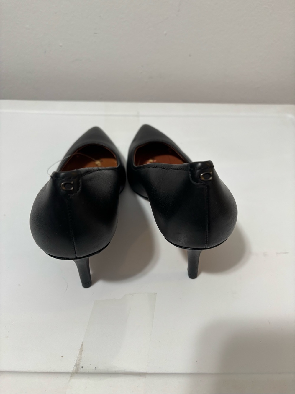 Coach Pointed-Toe Women's Pumps - Picture 2 of 3